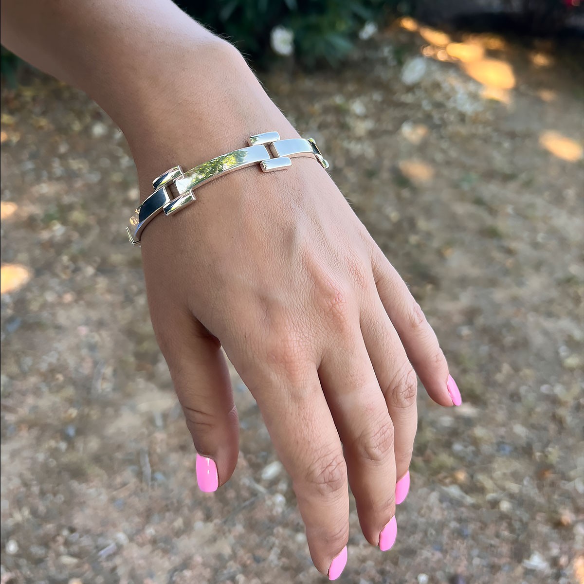 Pulsera Unisex Italiana con Cinco Eslabones | Diseño y Calidad