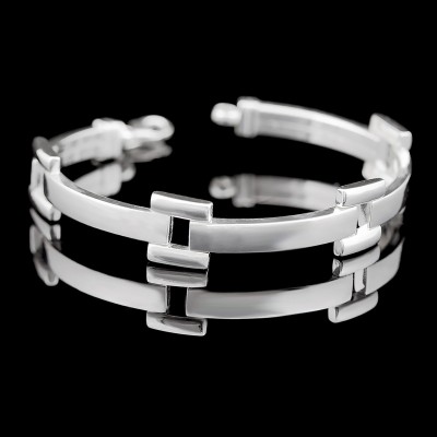 Pulsera Unisex Italiana con Cinco Eslabones | Diseño y Calidad