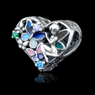 Charm Campanilla en plata de ley al mejor precio