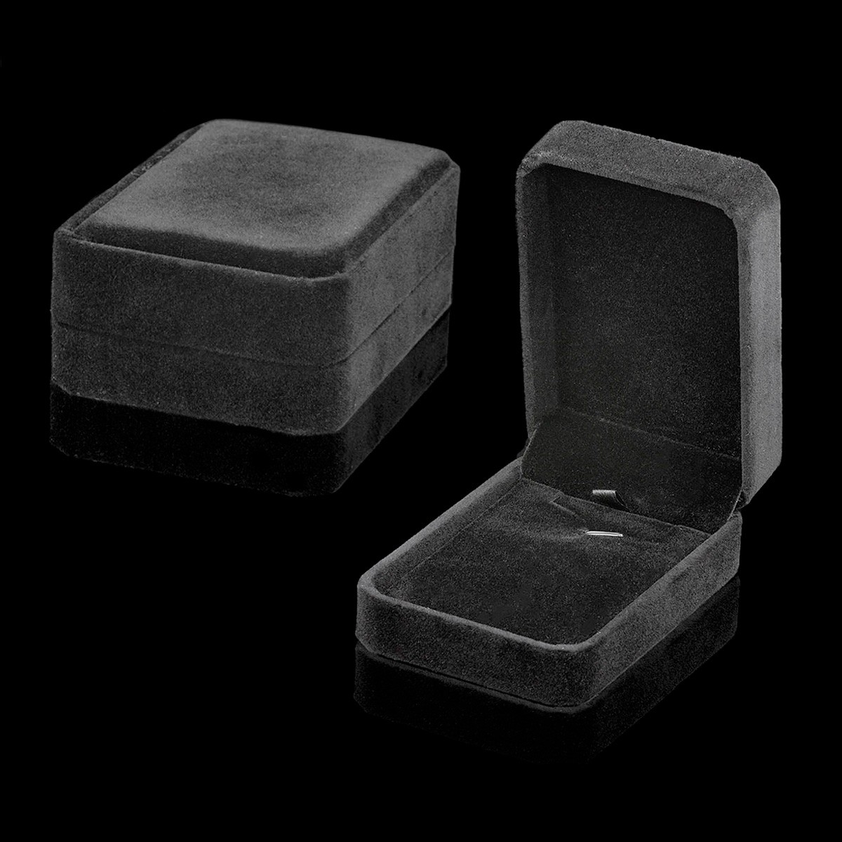 Estuche Colgantes Negro para Regalo | La Joya de Plata