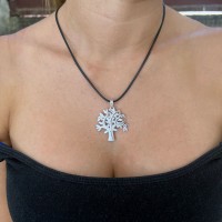 Colgante árbol de la vida plata | La Joya de Plata