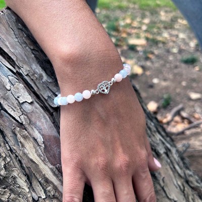 Pulsera de la Vida Eterna en Plata - Corazón y Árbol de la Vida