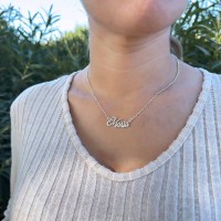 Colgante de Plata Con Nombre | La Joya de Plata