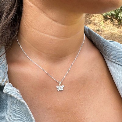 Colgante Libélula con Cadena | La Joya de Plata