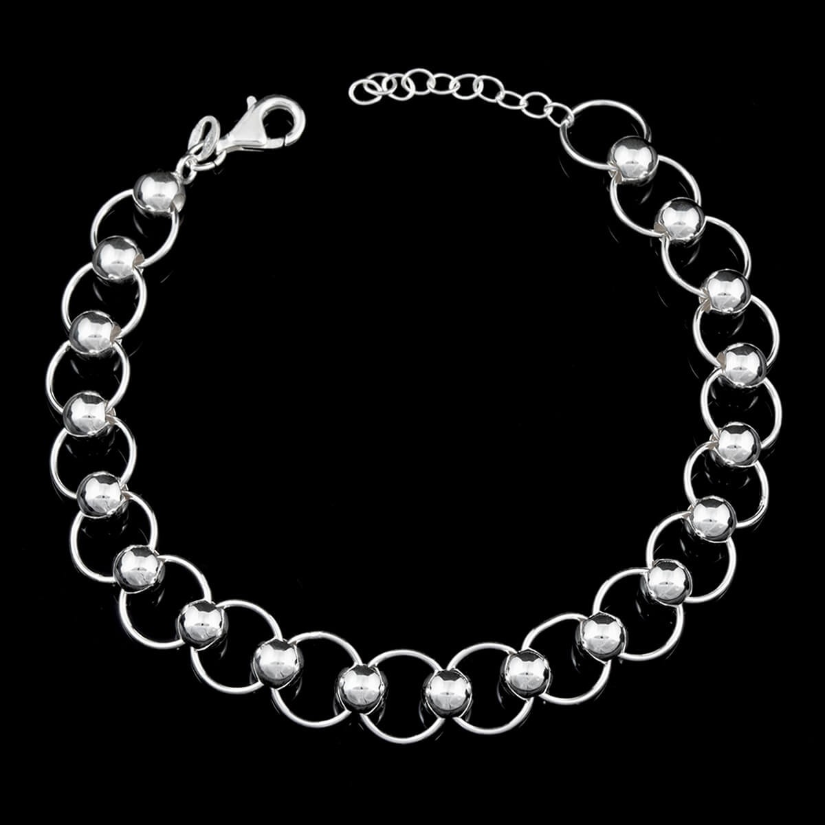 Pulsera Aros de Plata de Ley 925 | Joyería Exclusiva y Sofisticada