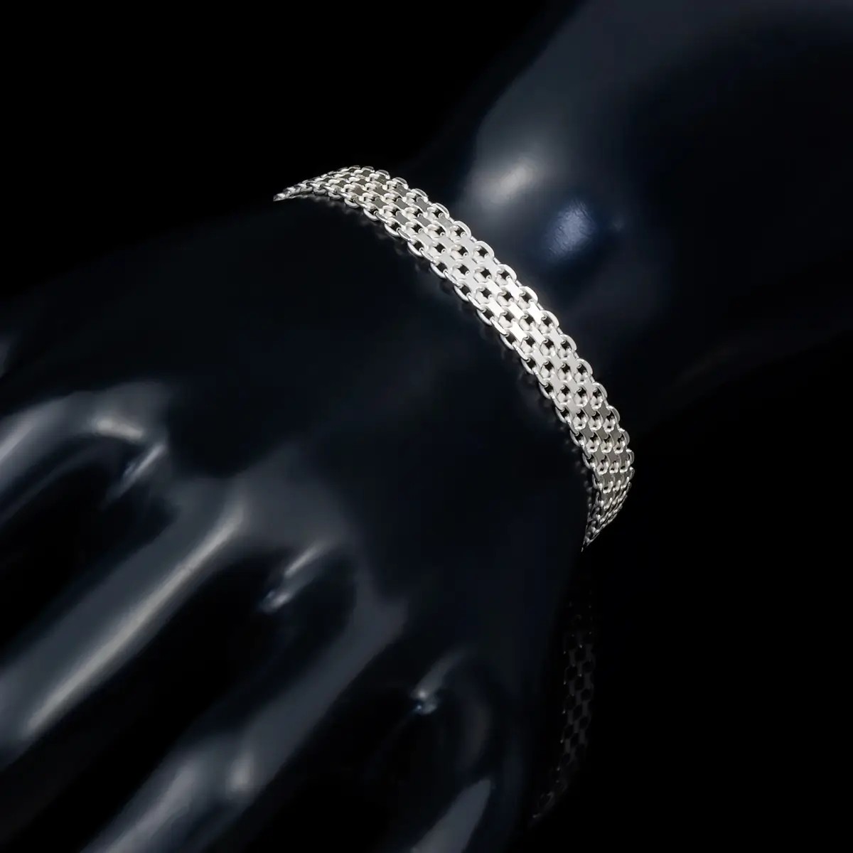 Pulsera Malla de Plata de Ley 925 | Elegancia y Diseño Atemporal