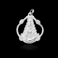 Medalla Virgen del Rocío Calada | La Joya de Plata