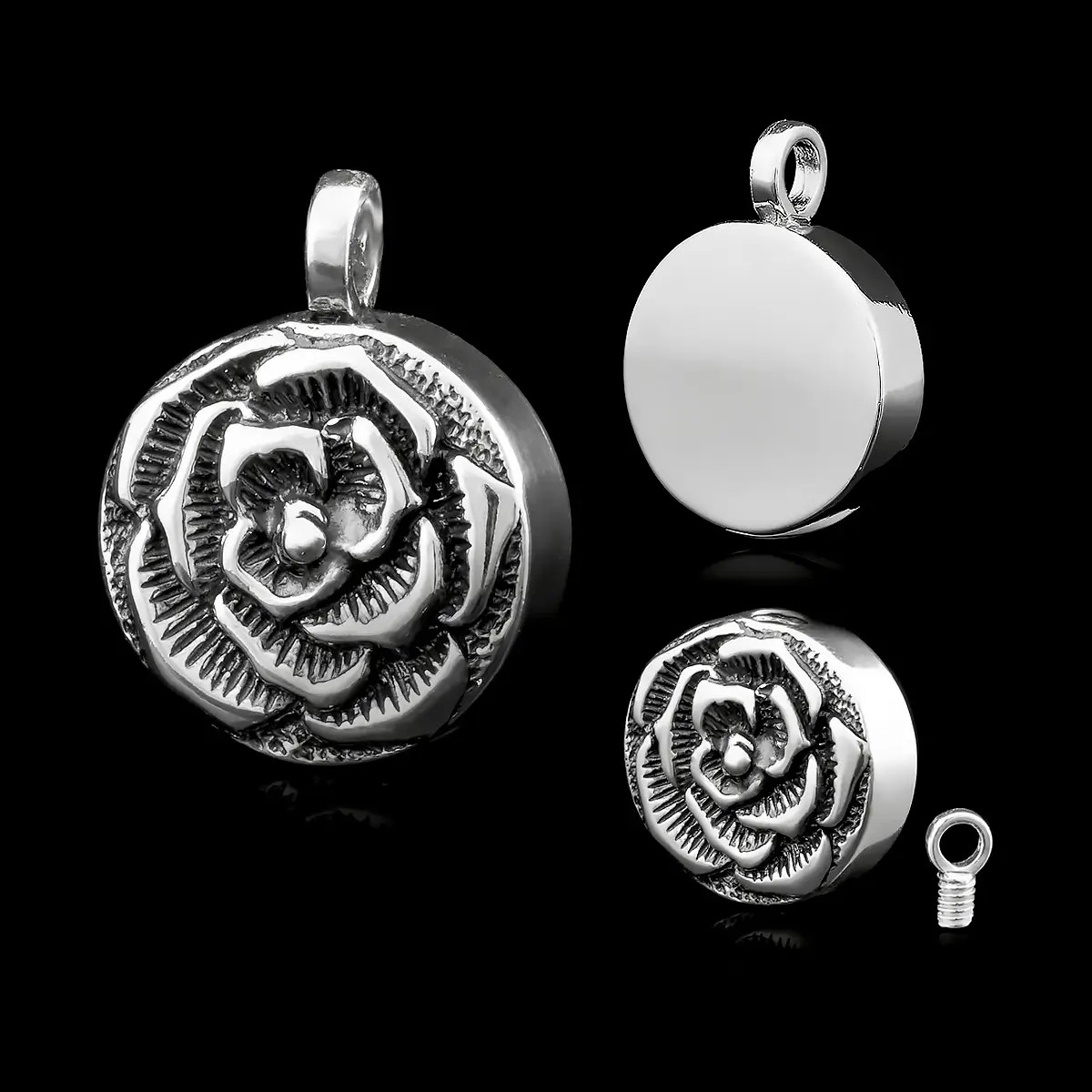Guardapelos de Plata Rosa, joyería ancestral | La Joya de Plata