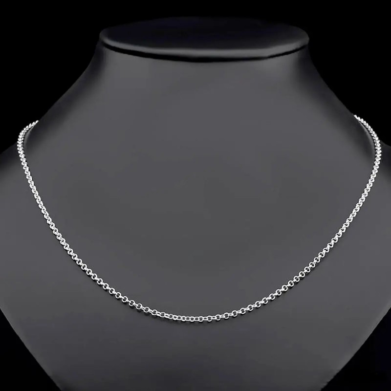 Cadena Rolo Cásica de 2,4 mm | La Joya de Plata