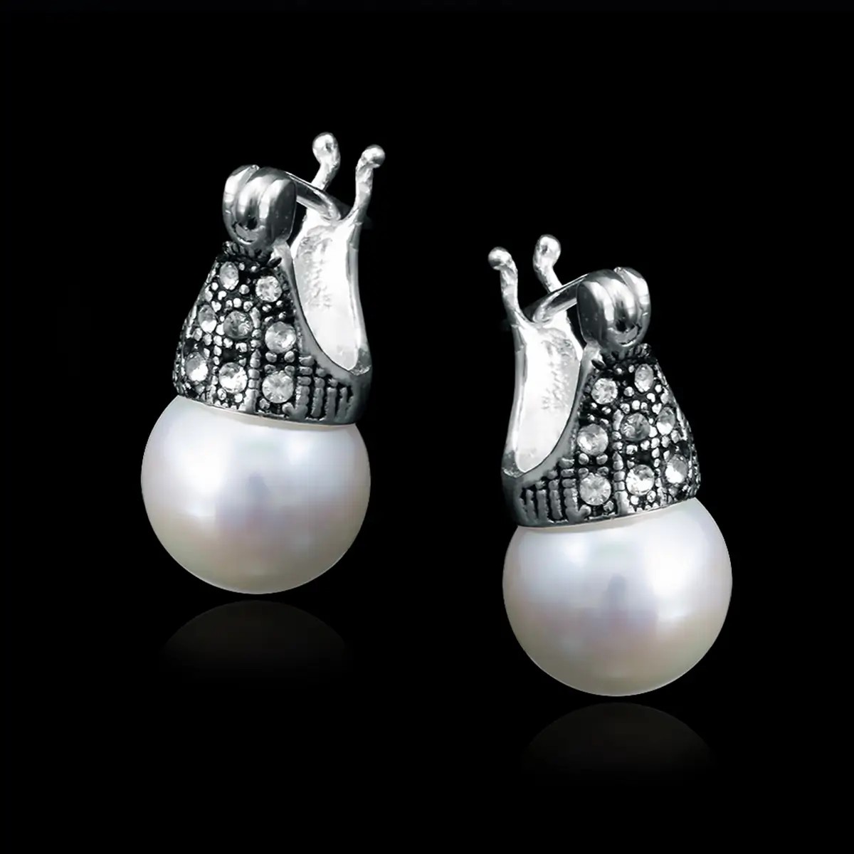 Pendientes Gota Perla | La joya de Plata