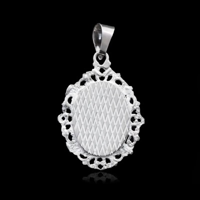 Colgante con Foto Grabada a color en Plata de Ley 925 | Regalo Ideal