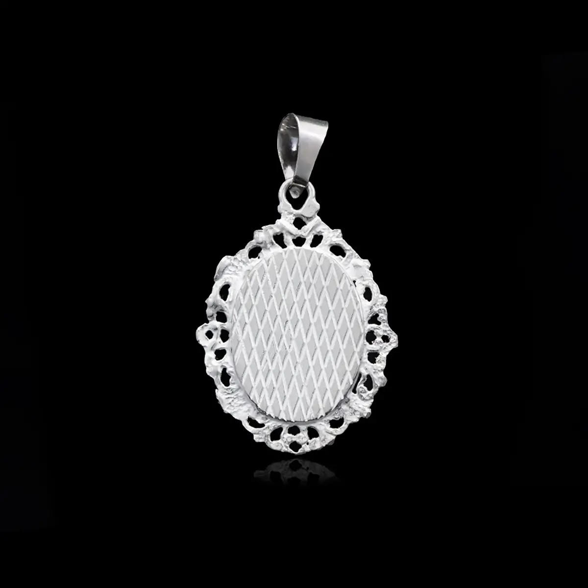 Colgante con Foto Grabada a color en Plata de Ley 925 | Regalo Ideal