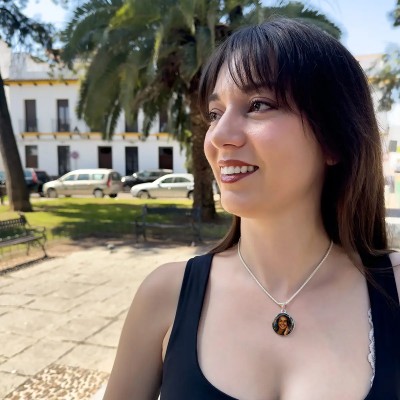 Medalla con Foto y texto fabricada en Plata de Ley 925 | Personalizado
